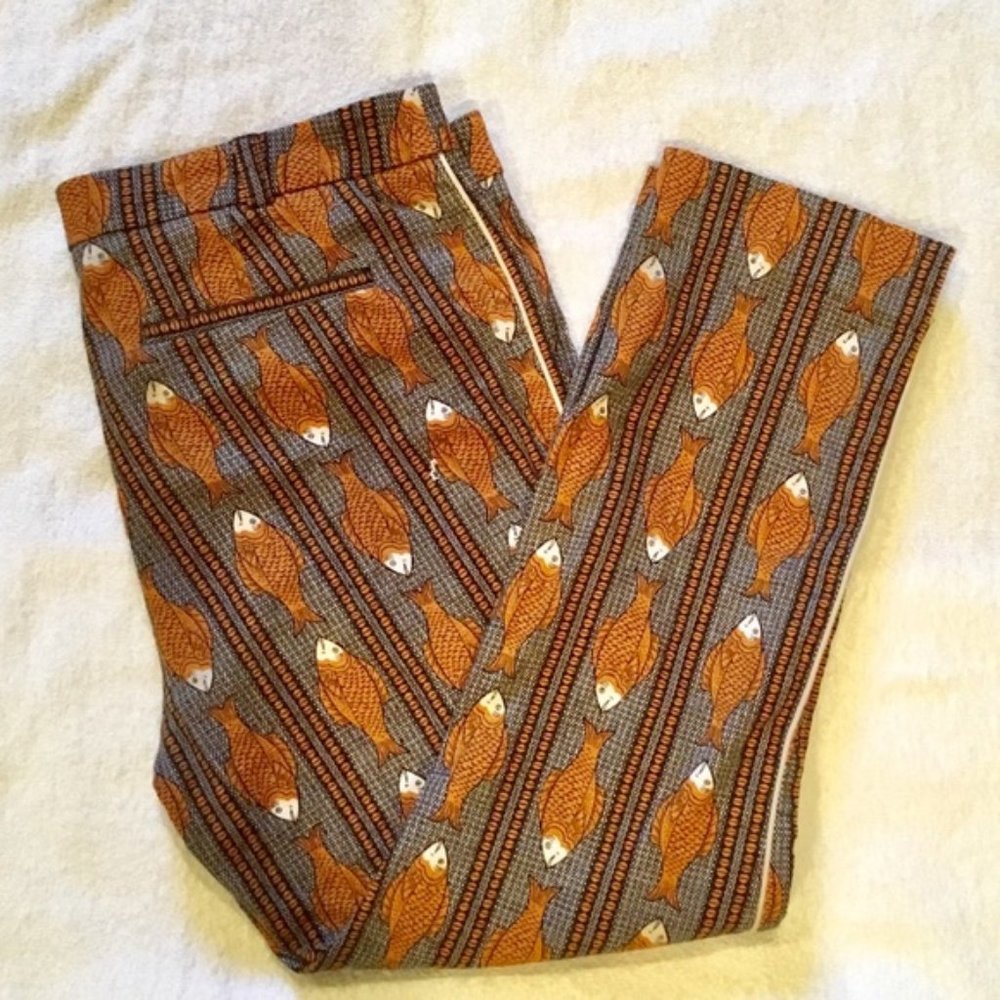 Anthro Cartonnier Fishing Line Charlie Trousers